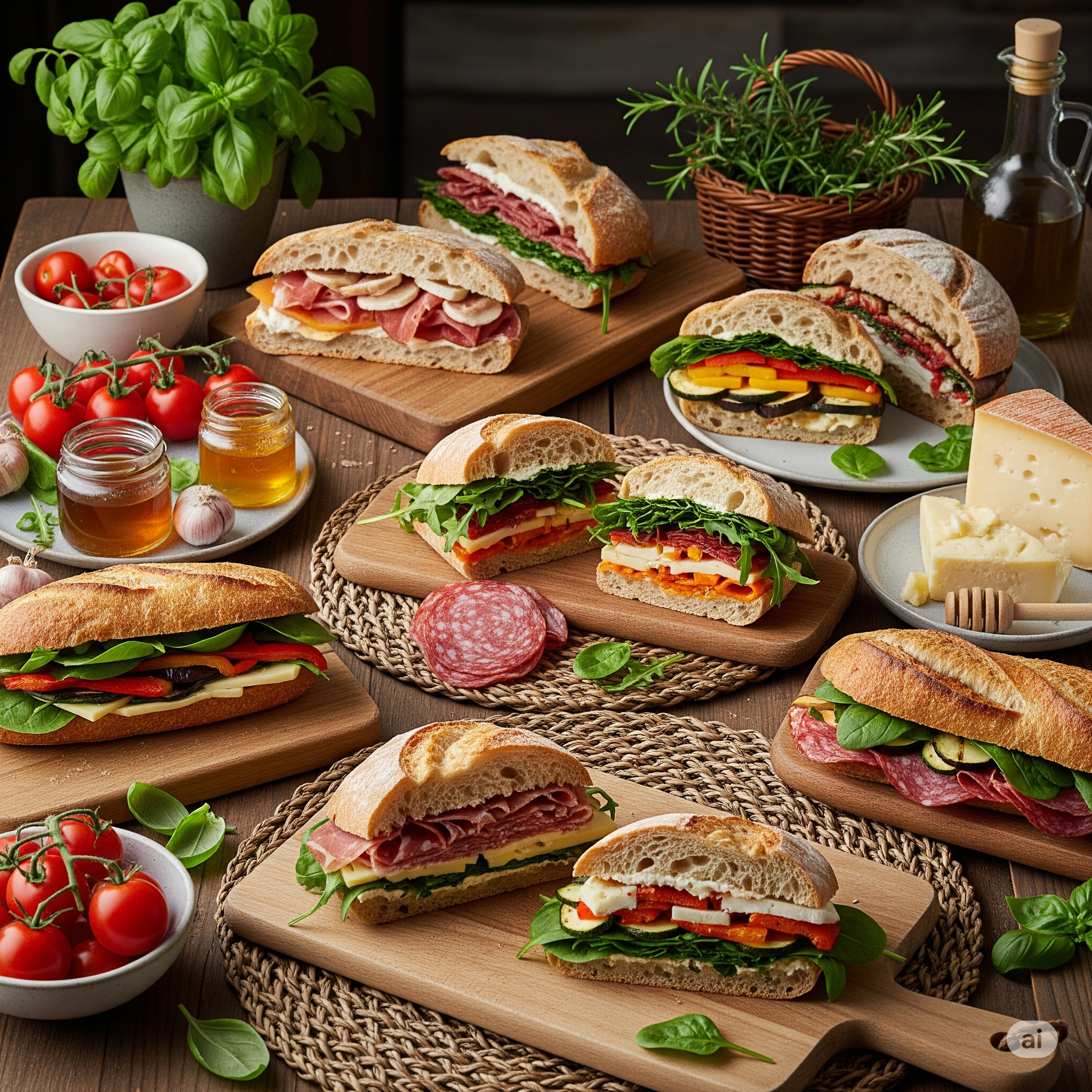 Unique sandwiches